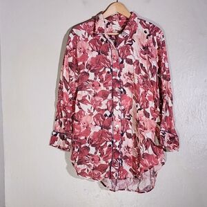 The Lazy Poet Floral Button-Up Shirt